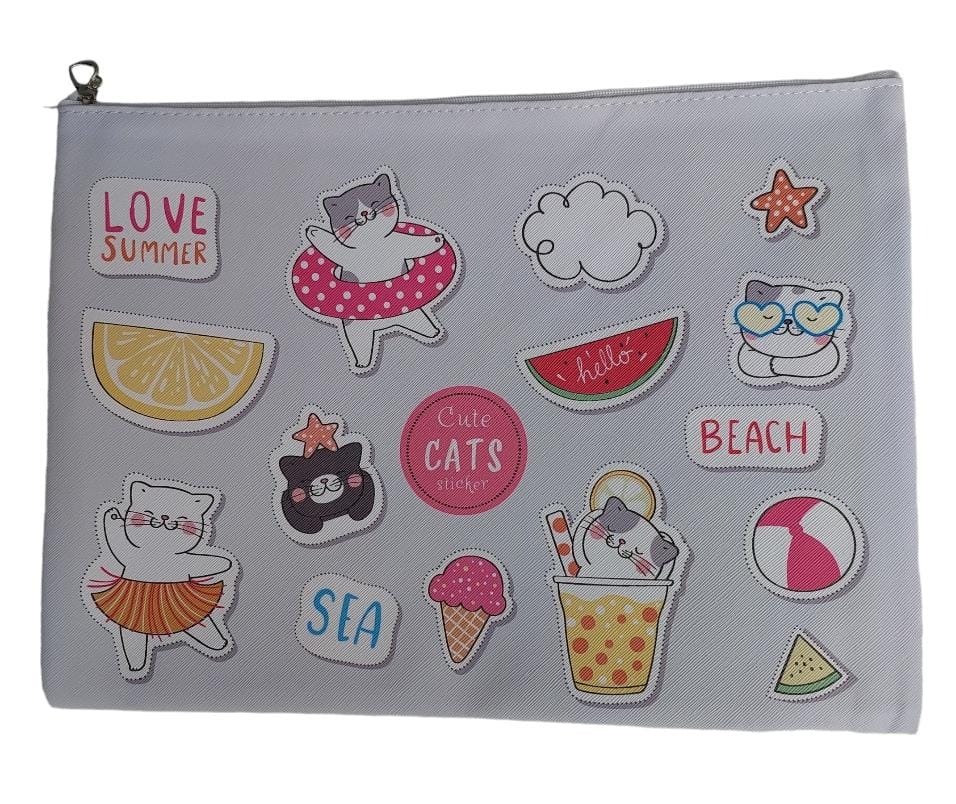 Necessaire pasta Gatinhos love summer